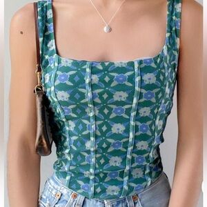 NWT Free People Galaxy Corset - size L